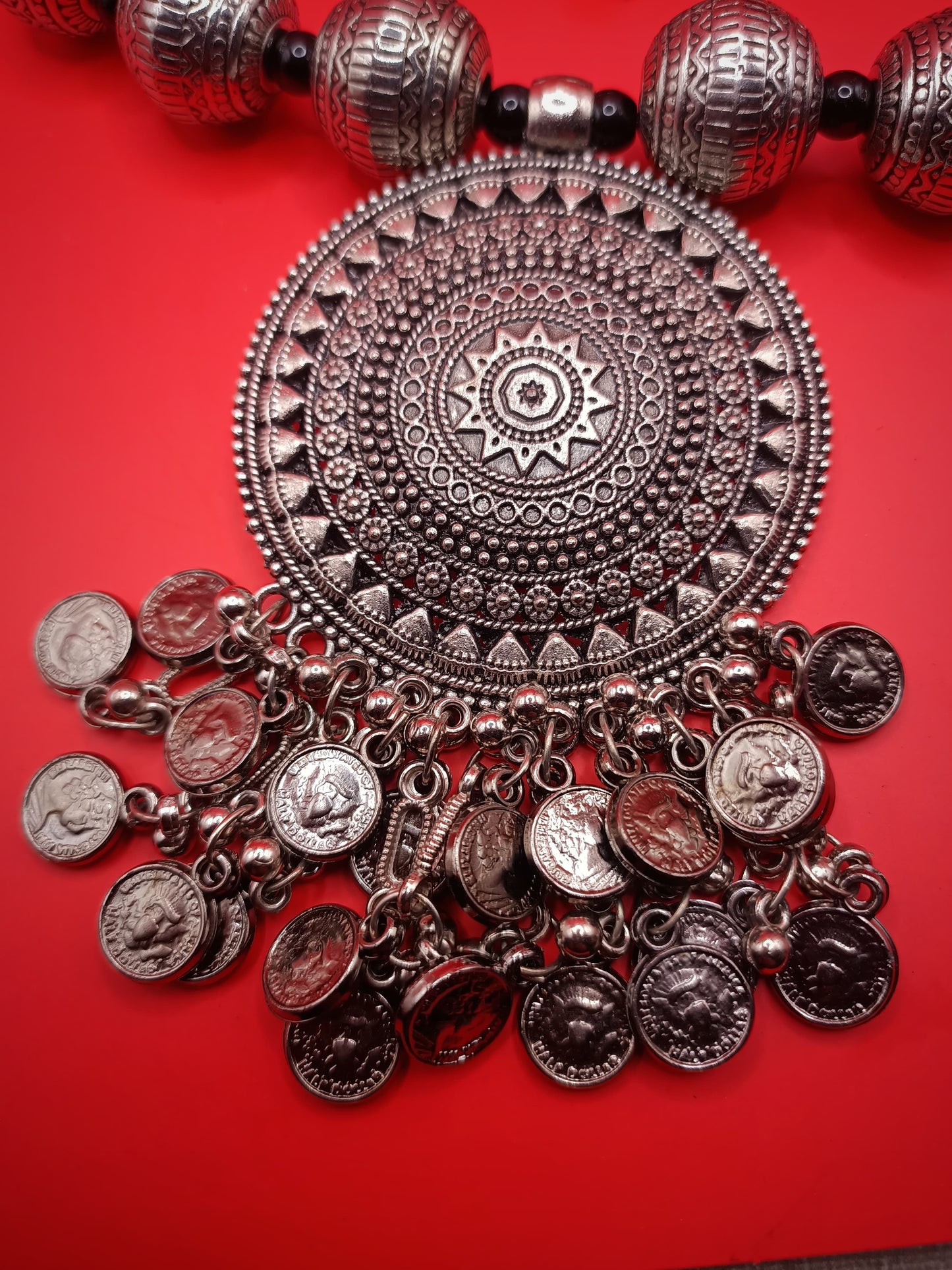 The Sovereign Coin Medallion Necklace Set