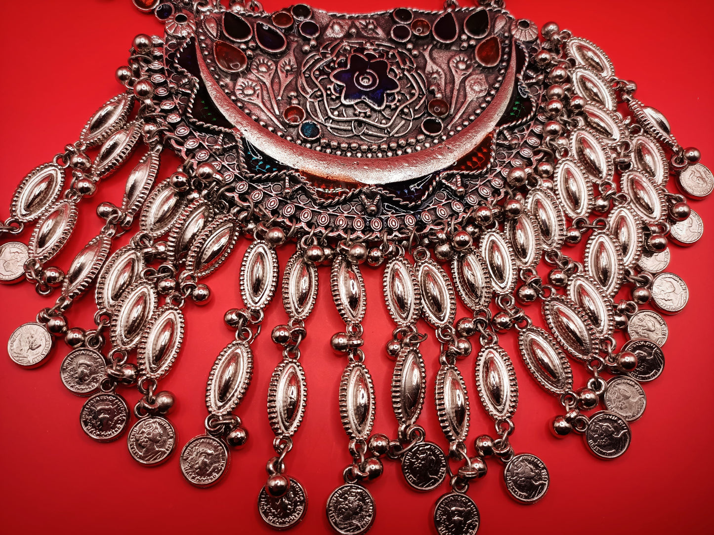 The Regal Heritage Multi-Stone Necklace Set