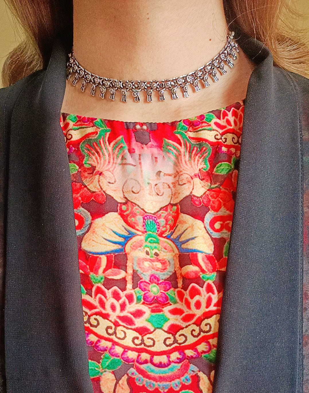 The Vintage Floral Choker Necklace