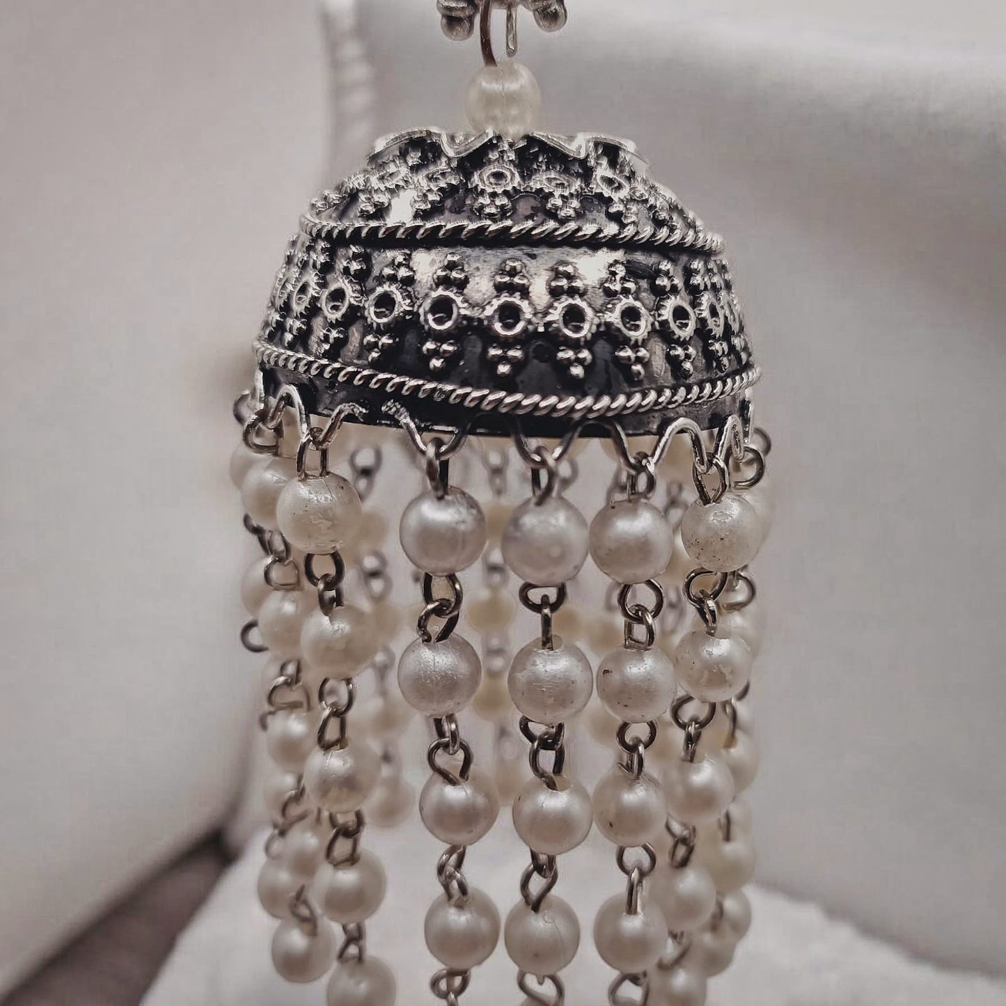 The Moonlit Maharani Jhumkay
