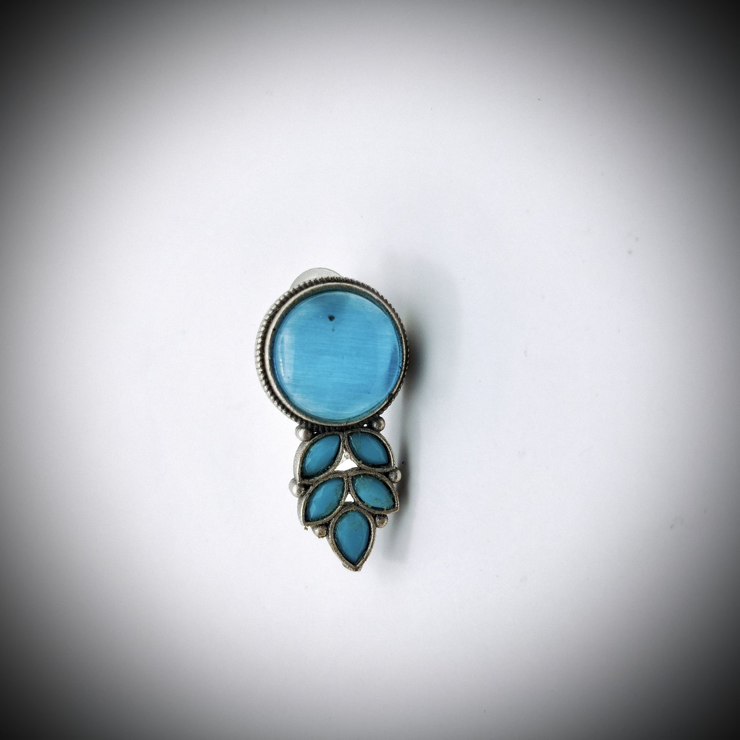 Elegant Bloom - Aqua Blue