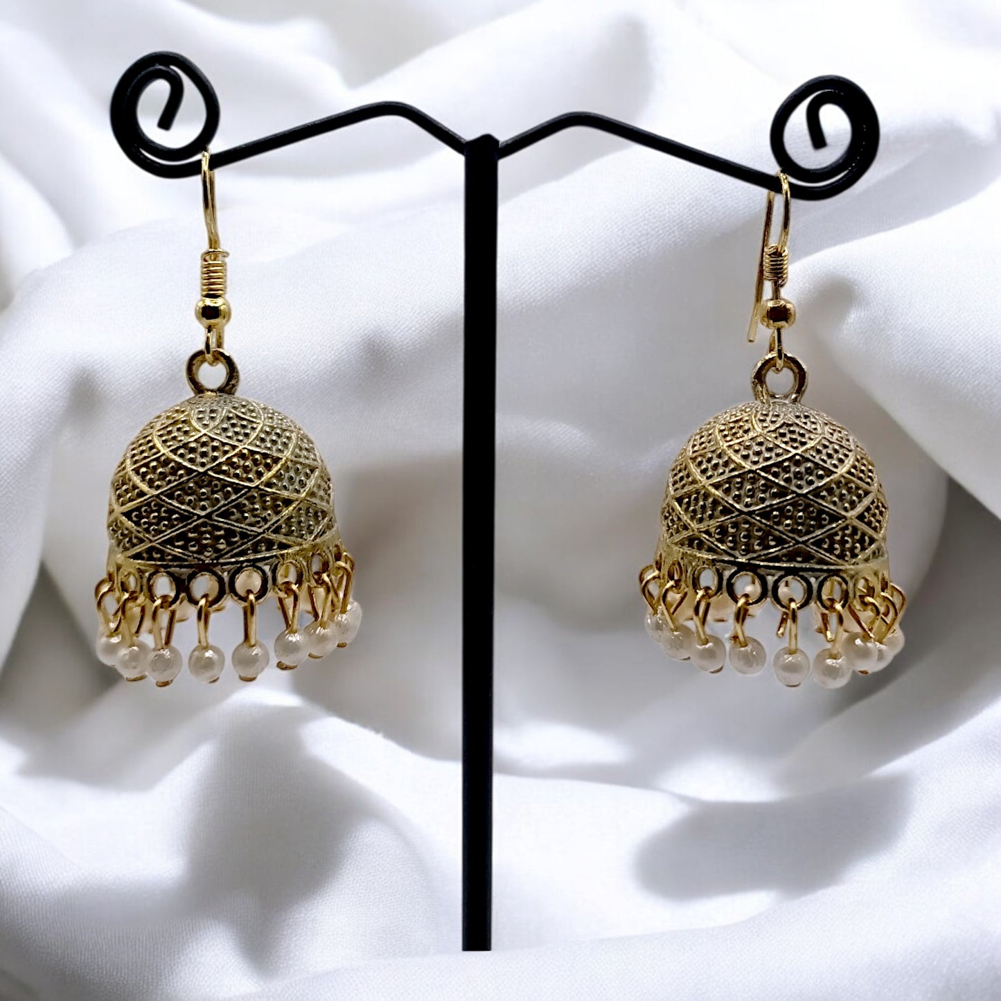The Midnight Elegance Jhumkay