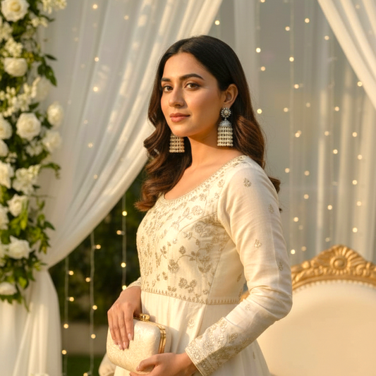 The Moonlit Maharani Jhumkay