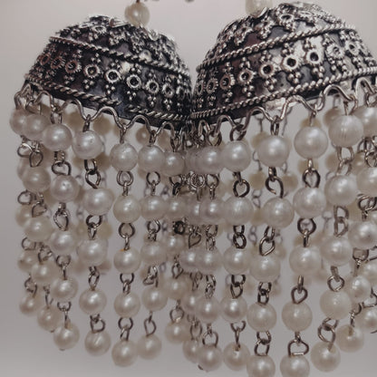 The Moonlit Maharani Jhumkay