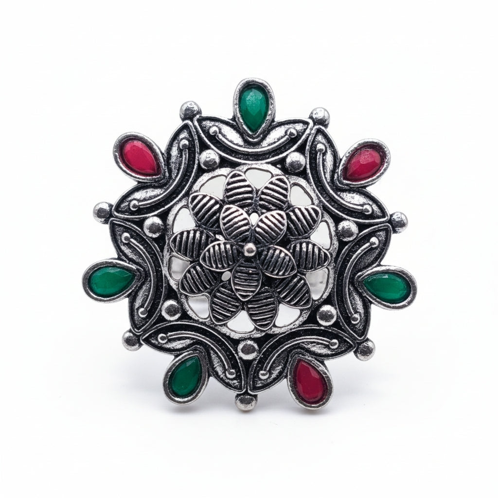 The Lush Flora Ring - Multi 1