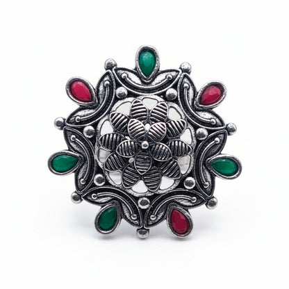 The Lush Flora Ring - Multi 1