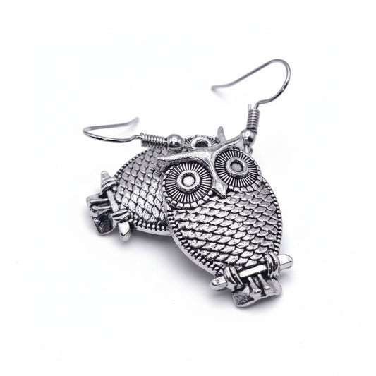 The Midnight Owl Earrings
