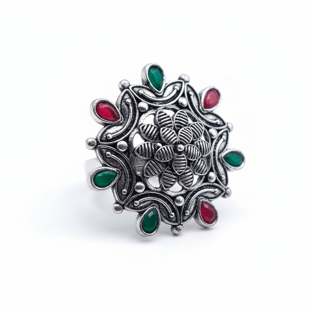 The Lush Flora Ring - Multi 1