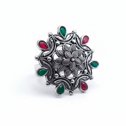The Lush Flora Ring - Multi 1
