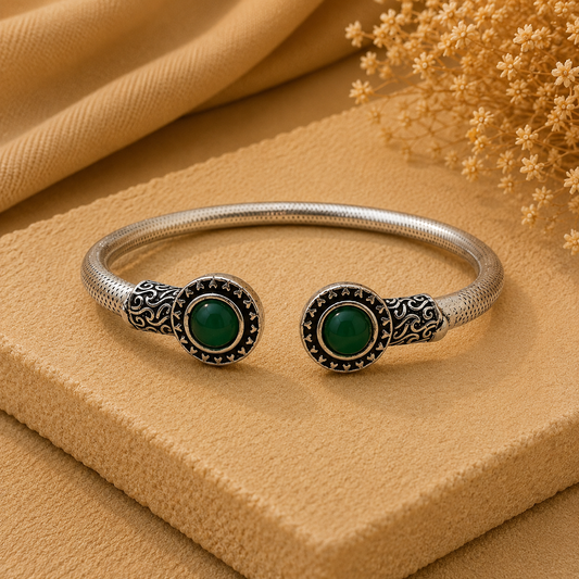 The Empress Cuff - Green